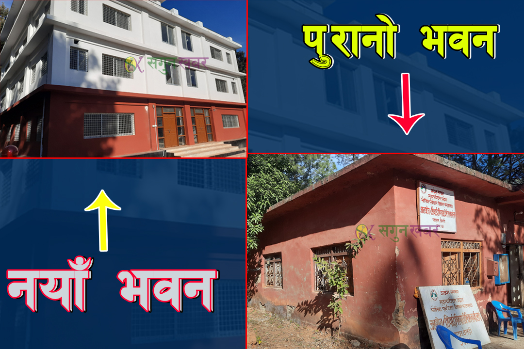 बैतडीः सिंचाइ डिभिजनको नयाँ भवन हस्तान्तरण  भएन, कर्मचारीलाई काम गर्न समस्या